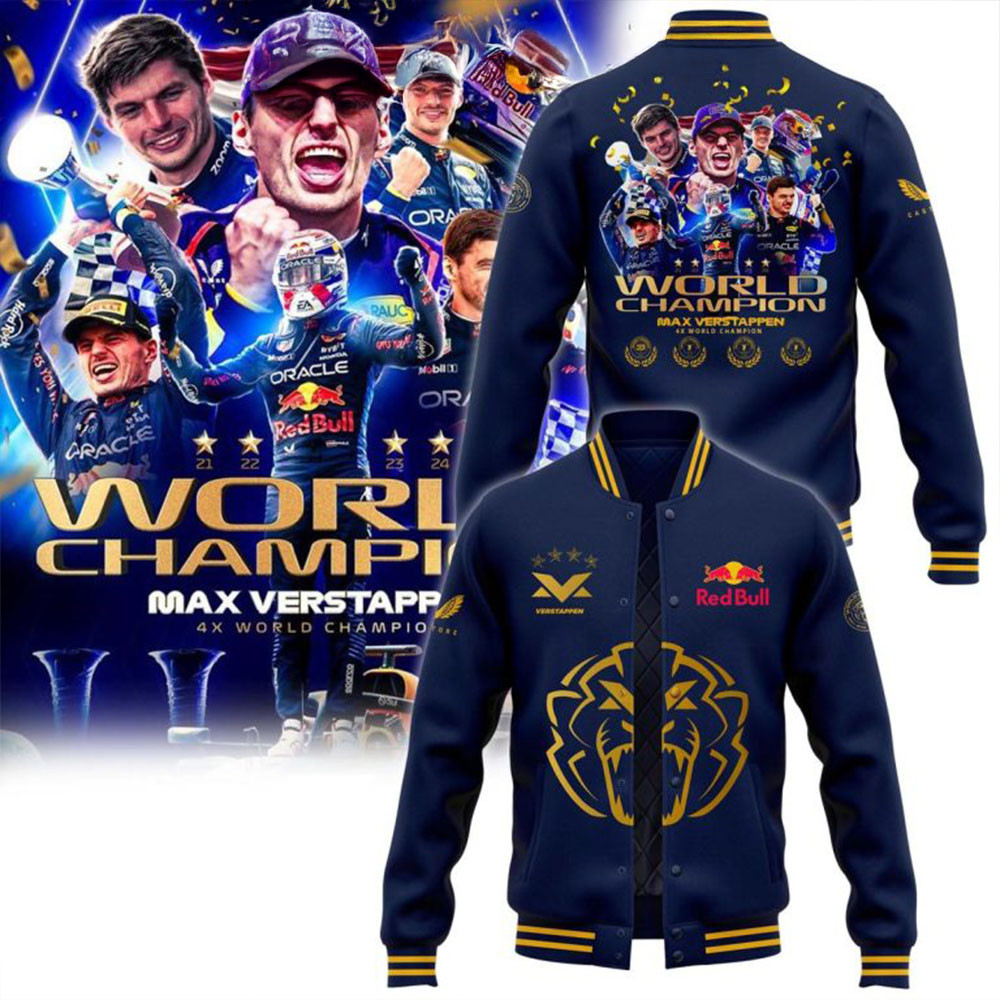 Red Bull Racing Trend World Champion 2024 The Proud Baseball Jacket Good Father's Day Presents-1