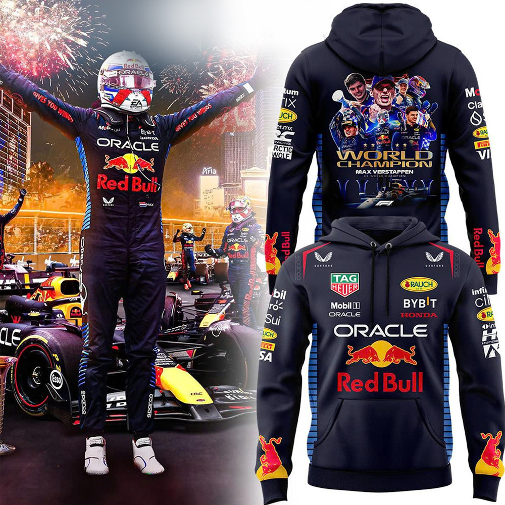 Red Bull Racing Trend World Champion 2024 The Proud Hoodie Racing Lovers Gifts For Fans-1