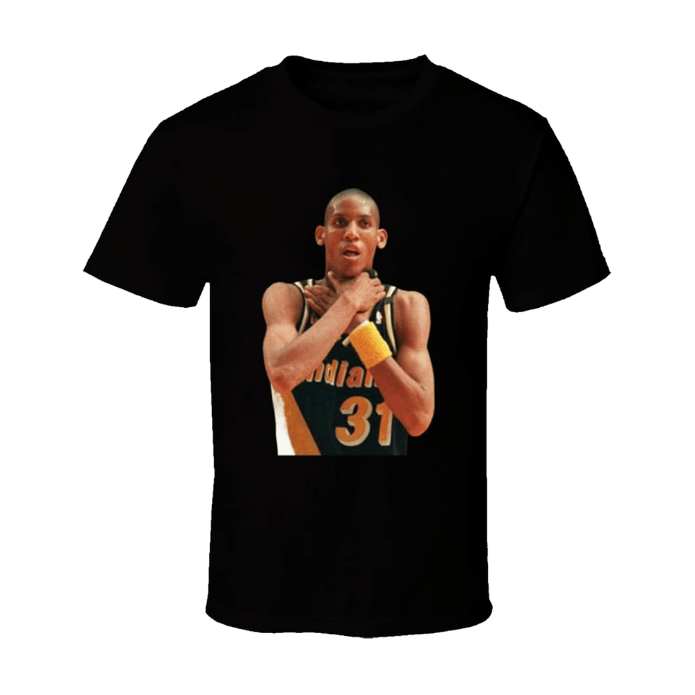 Reggie Miller Choke Shirt Best Gift For A Basketball Fan-1