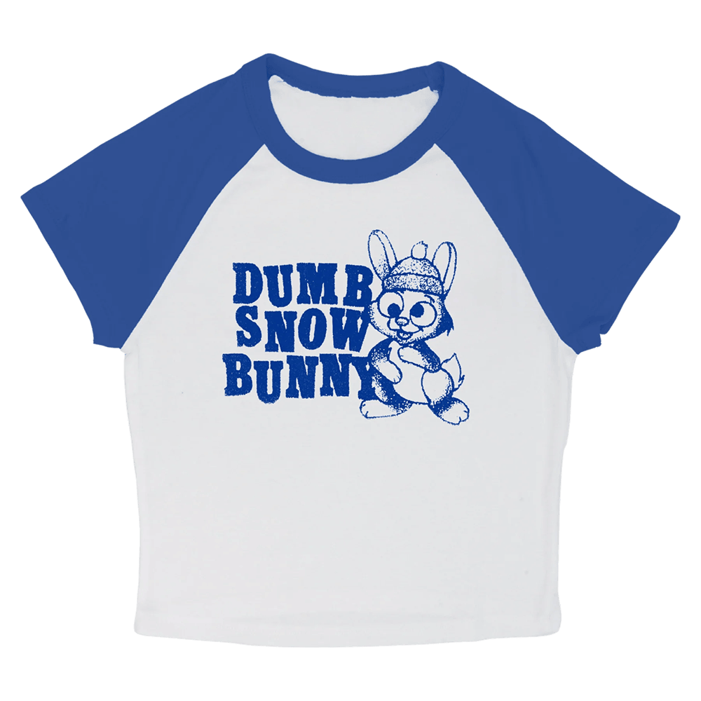 Remi Wolf Merch Dumb Snow Bunny Cropped T-Shirt 1St Mothers Day Gifts-1 Remi Wolf Merch Dumb Snow Bunny Cropped T-Shirt 1St Mothers Day Gifts-1