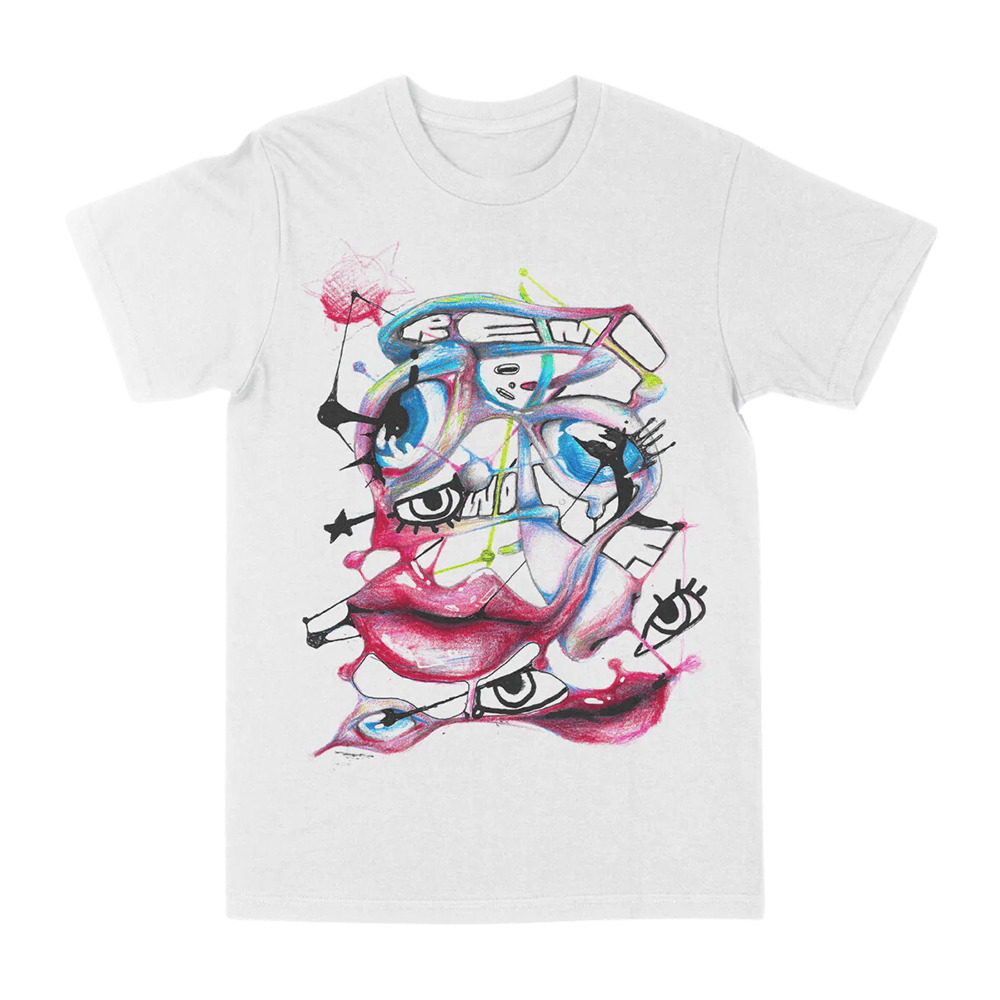 Remi Wolf Merch Face Drawing T-Shirt Best Father's Day Gifts-1