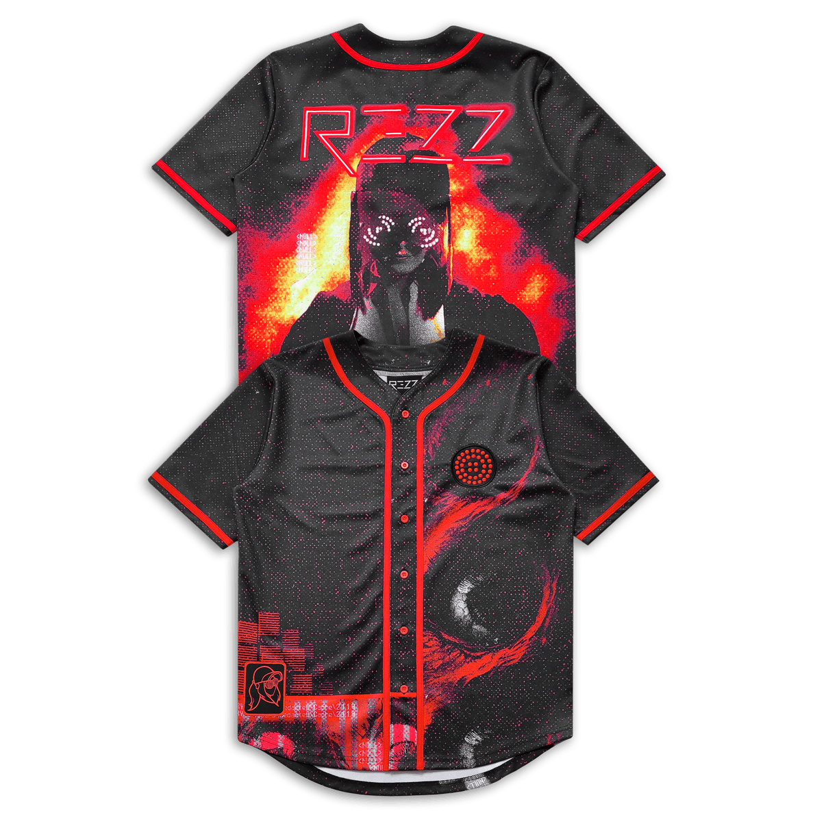 Rezz Merch Summer 2025 Rezz Nullspace Baseball Jersey Gifts For Dad-1