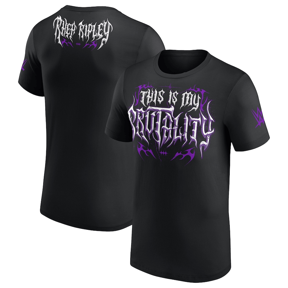 Rhea Ripley Merch This Is My Brutality T-Shirt Wrestling Lovers Gifts For Him-1