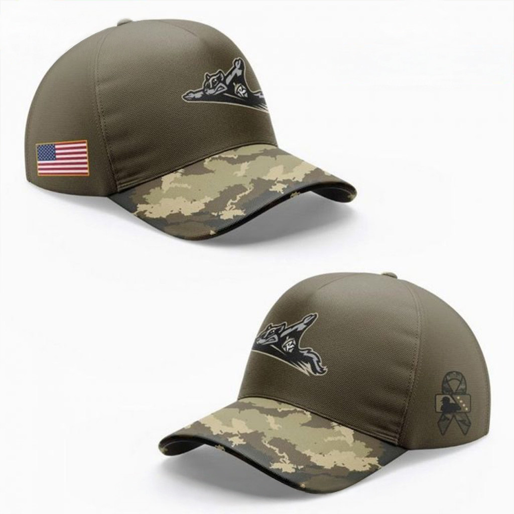 Richmond Flying Squirrels Military Appreciation Night 2025 Hat Squirrels Merch Gifts For Fans-1