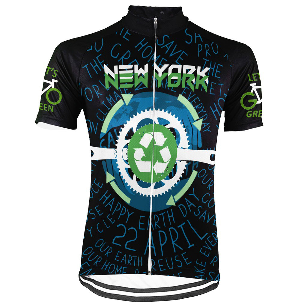 Ride For Peace New York Short Sleeve Cycling Jersey Gift Ideas For Bicycle Riders-1