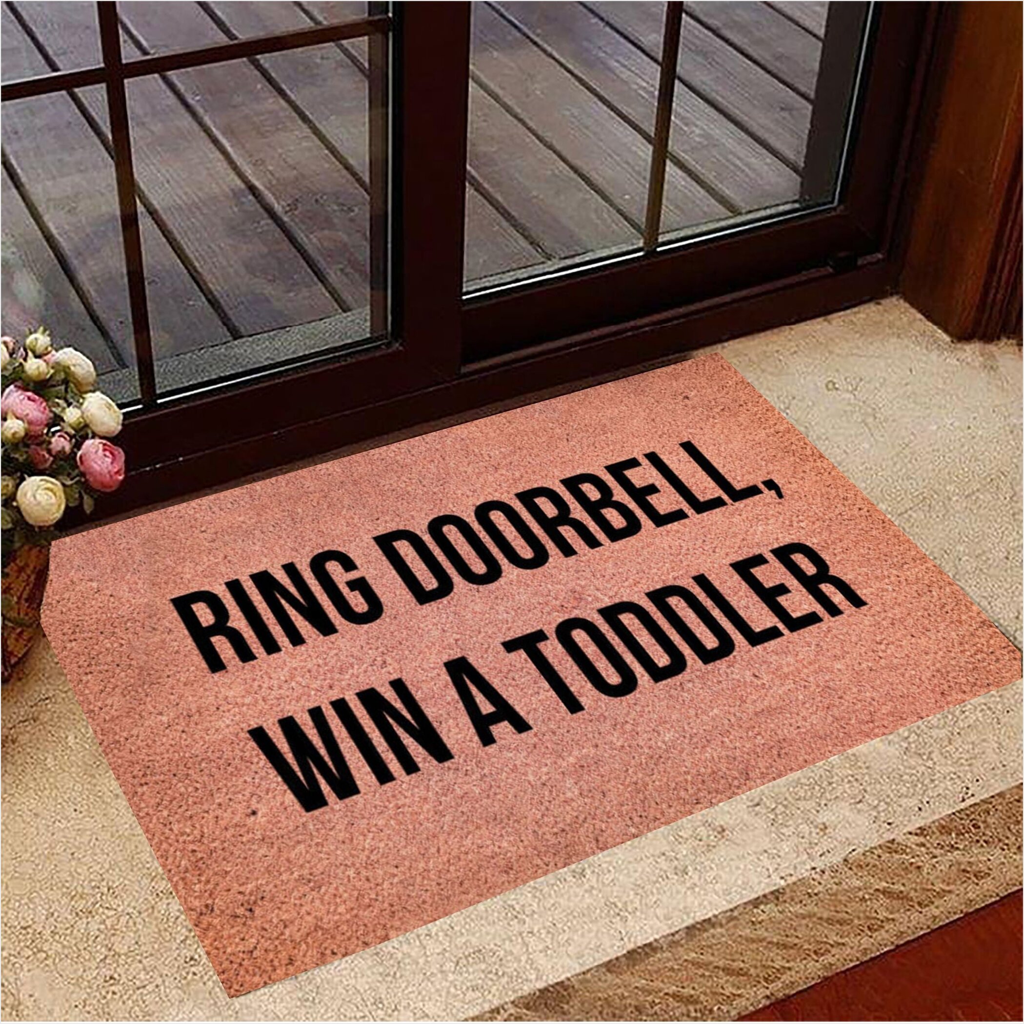 Ring Doorbell Win A Toddler Doormat Inside Door Mats Gift For New House Gifts For Best Friend-1