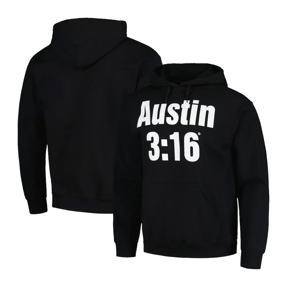 Ripple Junction Black Stone Cold Steve Austin 3 16 Hoodie Gift For Men's-1
