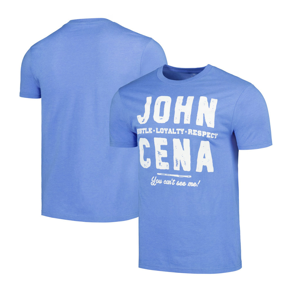 Ripple Junction Heather Royal John Cena Hustle Loyalty And Respect T-Shirt Fans Gifts-1