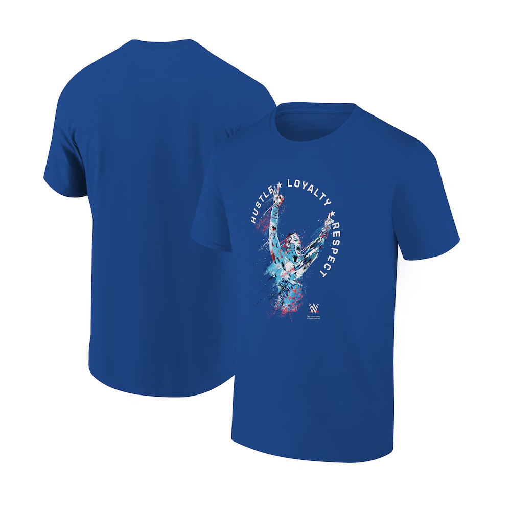 Ripple Junction Royal John Cena Paint Splatter Graphic T-Shirt Fathers Day Gifts Special-1