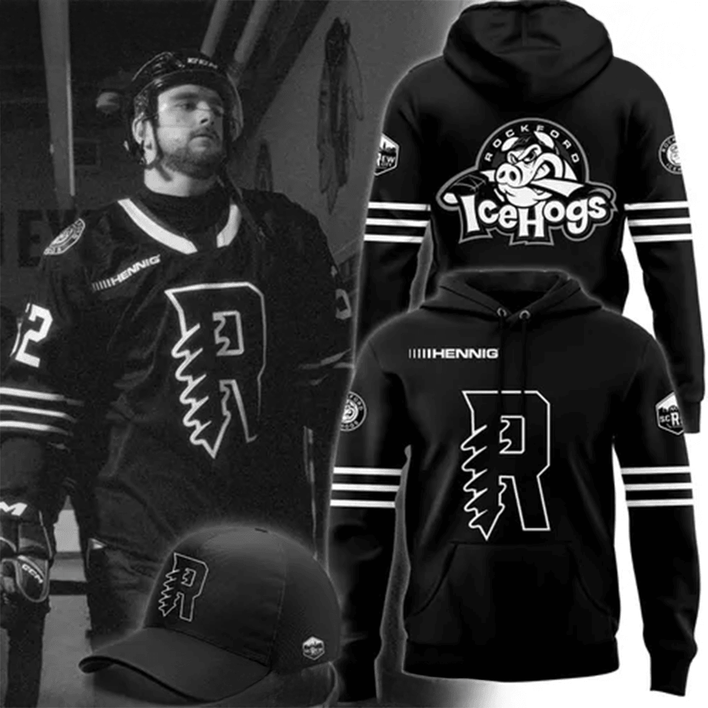 Rockford IceHogs Screw City 2025 Hoodie Rockford IceHogs Merch Top Father's Day Gifts-1