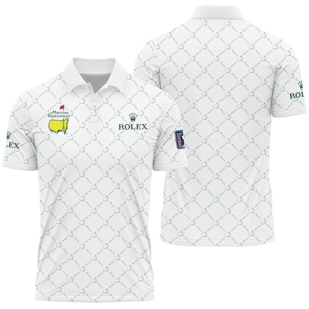 Rolex 2025 Masters Tournament Polo Shirt Golf Merch Gift For Golfer Dad-1