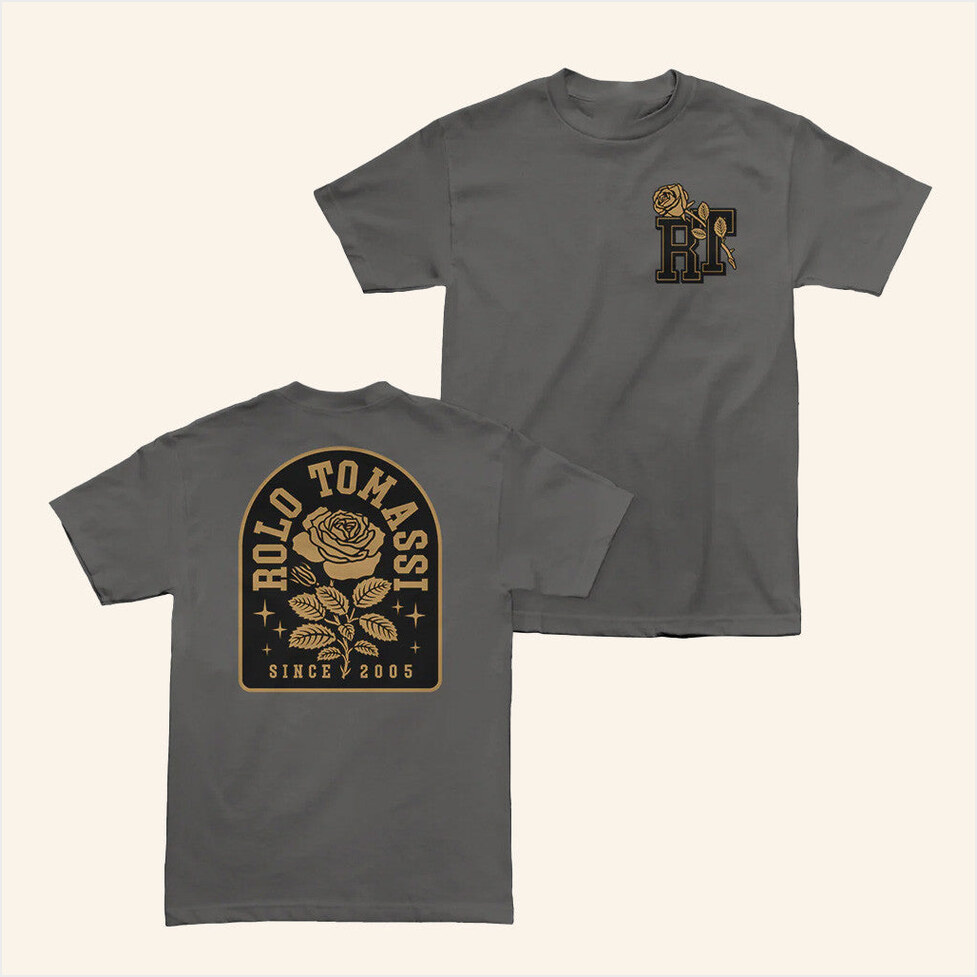 Rolo Tomassi Merch Rose Arch T-Shirt Birthday Presents For Him Birthday Gifts For Best Friend-1