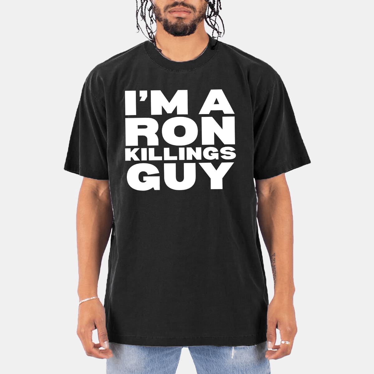 Ron Killings Shirt I'm A Ron Killings Guy T-Shirt Gifts For Son-1
