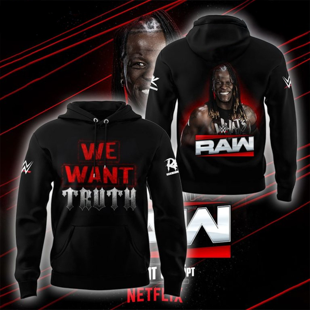 Ron Killings We Want Truth 2025 Hoodie Ron Killings Merch Gifts For Wrestling Fans-1