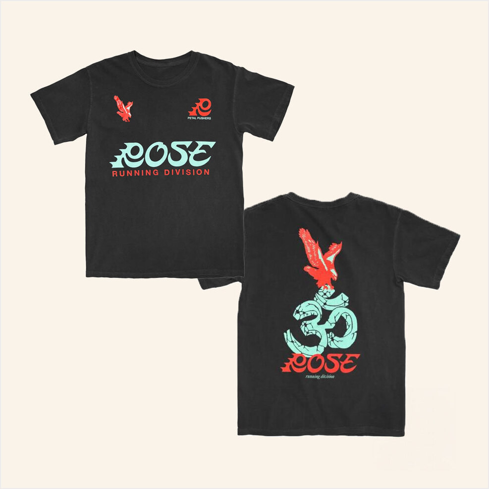 Rose Endurance Merch Eagle Black T-Shirt Gifts For Husband Birthday Gifts For Best Friend-1 Rose Endurance Merch Eagle Black T-Shirt Gifts For Husband Birthday Gifts For Best Friend-1