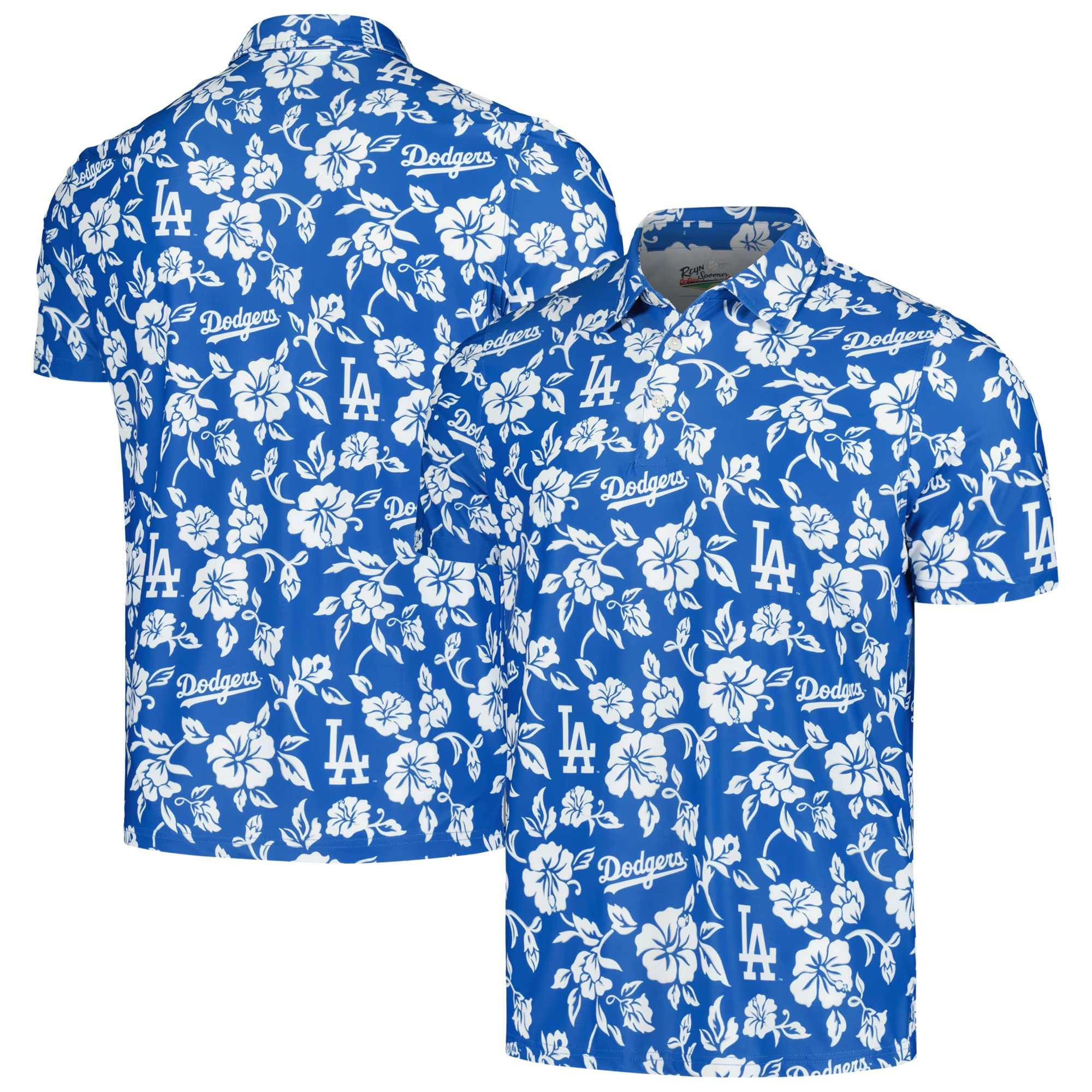 Royal Los Angeles Dodgers Hawaiian Shirt MLB Aloha Shirt Gifts For Baseball Fans-1