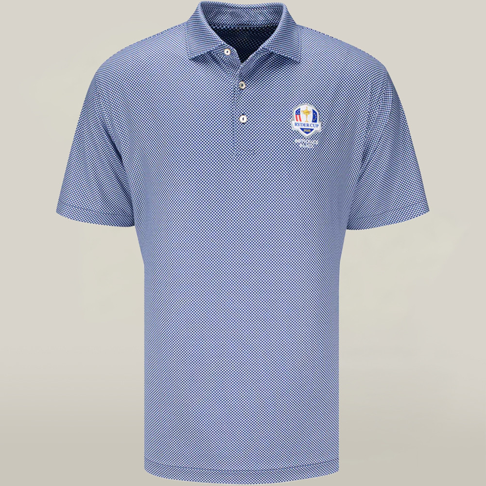 Ryder Cup 2025 Golf Merch Polo Shirt 2025 Ryder Cup Bethpage Black Victory Golf Gifts-1