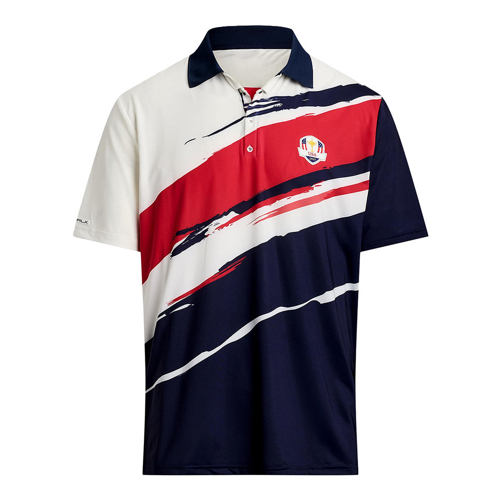 Ryder Cup Merch Ralph Lauren 2025 Ryder Cup US Team Uniform Monday Performance Polo Shirt-1
