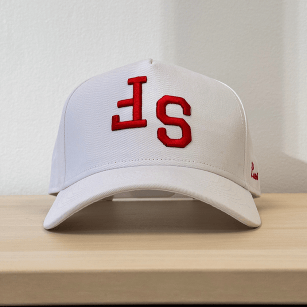 SF Upside Down Hat SF Embroidered Hat First Fathers Day Gift Ideas-1