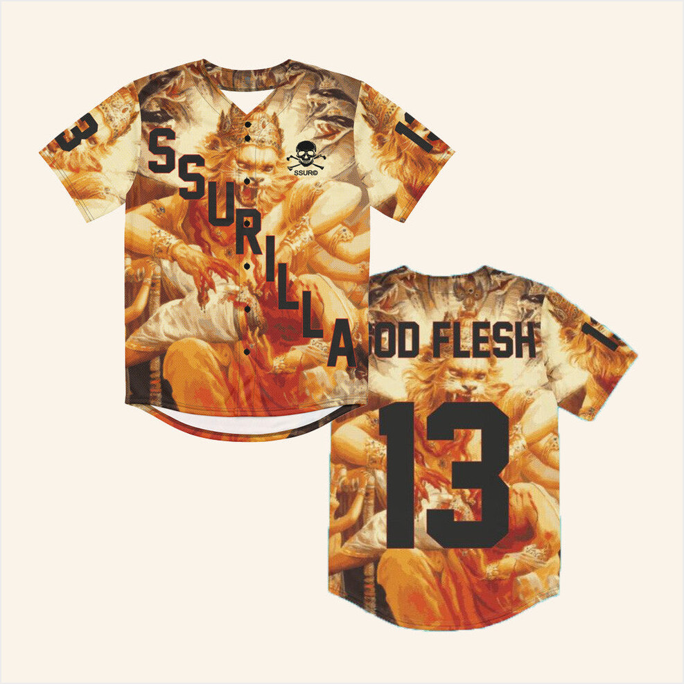SSUR Merch SSUR Recycled Baseball Jersey Birthday Gift Ideas For Boyfriend Gifts For Fans-1