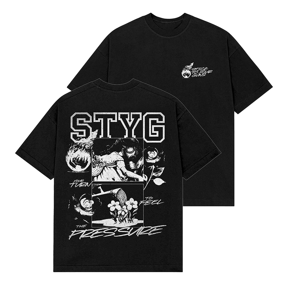 STYG Merch Shirt Stick To Your Guns Merch Stick To Your Guns Feel The Pressure T-Shirt-1