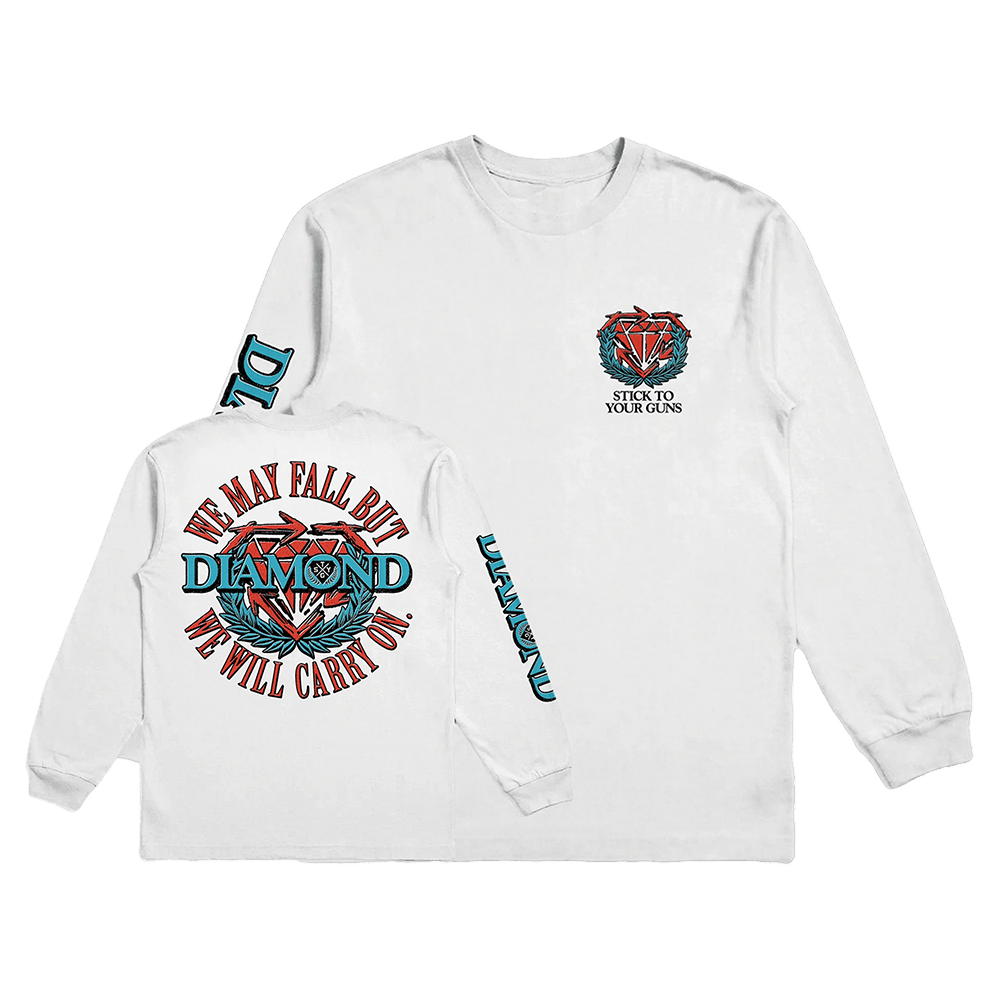 STYG Merch T-Shirt Stick To Your Guns Merch STYG Diamond Long Sleeve Shirt Gifts For Dad-1