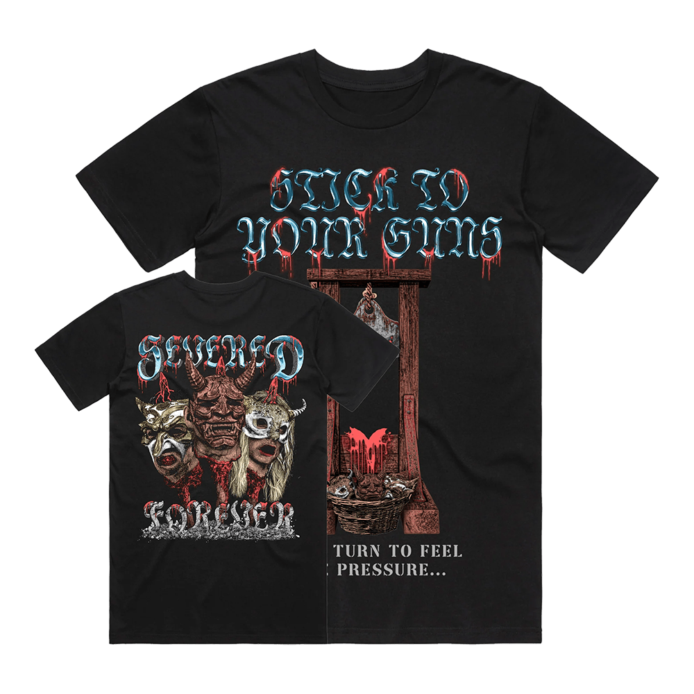 STYG Merch T-Shirt Stick To Your Guns Merch Severed Forever V2 Shirt Cool Gifts For Dad-1