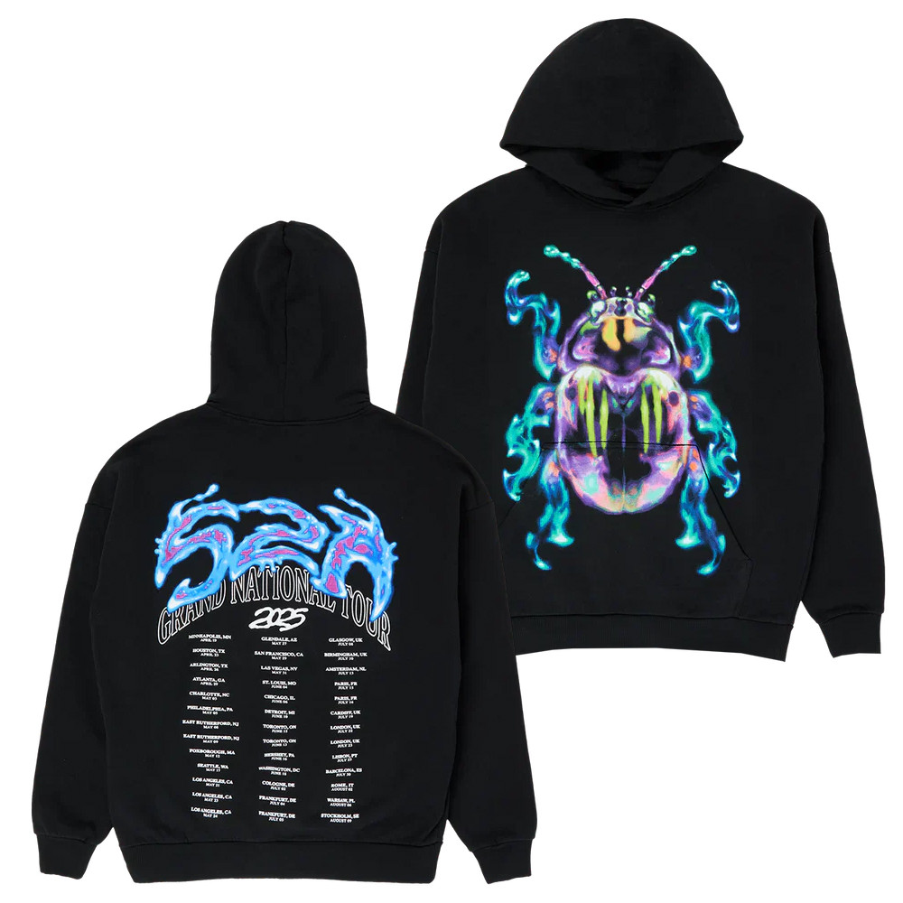 SZA Bug Tour 2025 Hoodie Best Gifts For Music Lovers-1