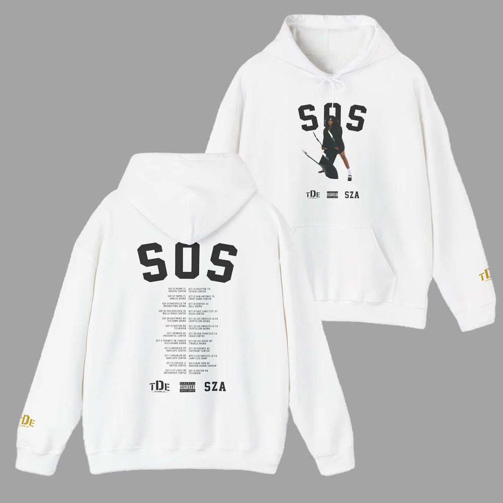 SZA Sos Merch New Sos North America Tour Dates Hoodie Music Lover Gifts For Him-1