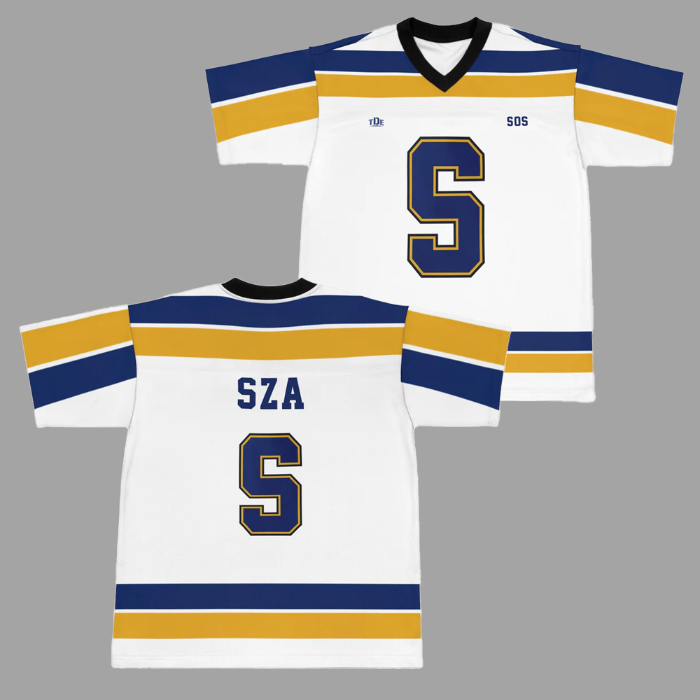 SZA Sos Merch Signature Sos Jersey Gifts For Someone Who Loves Music-1