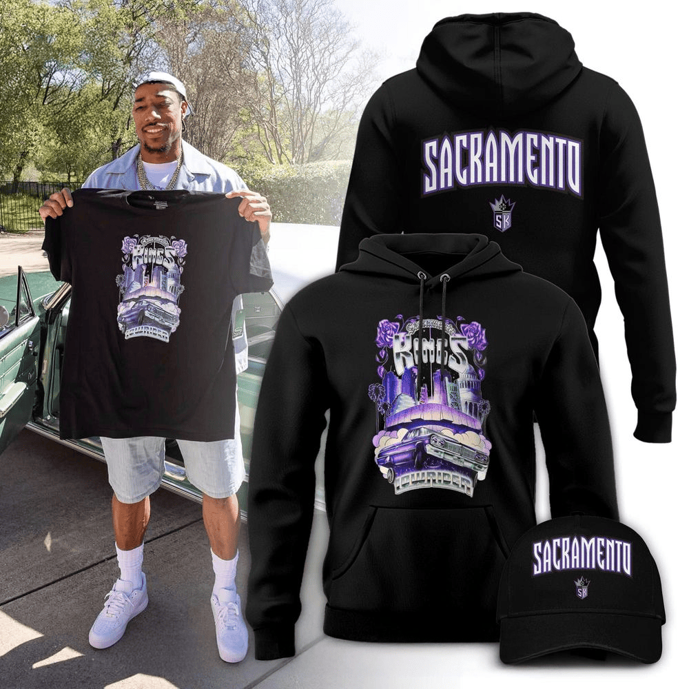 Sacramento Kings NBA New 2025 Hoodie Sacramento Kings Merch Great Father's Day Presents-1