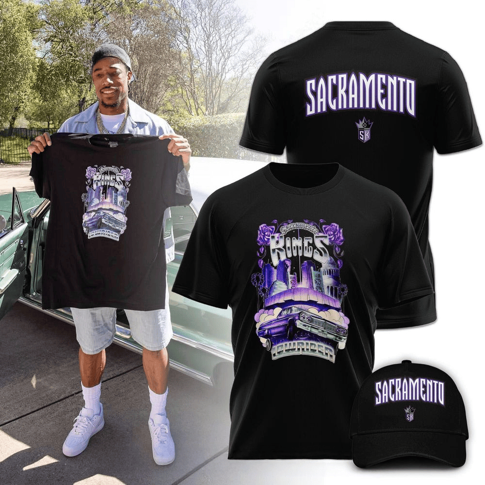 Sacramento Kings NBA New 2025 Shirt Sacramento Kings Merch Great Father's Day Presents-1