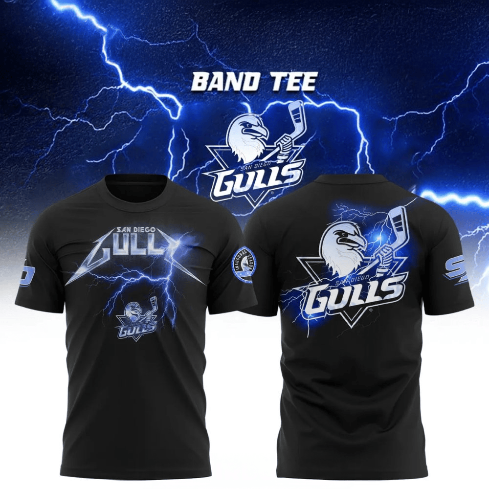San Diego Gulls Classic Rock Night 2025 T-Shirt San Diego Gulls Merch Fathers Day Gifts Special-1