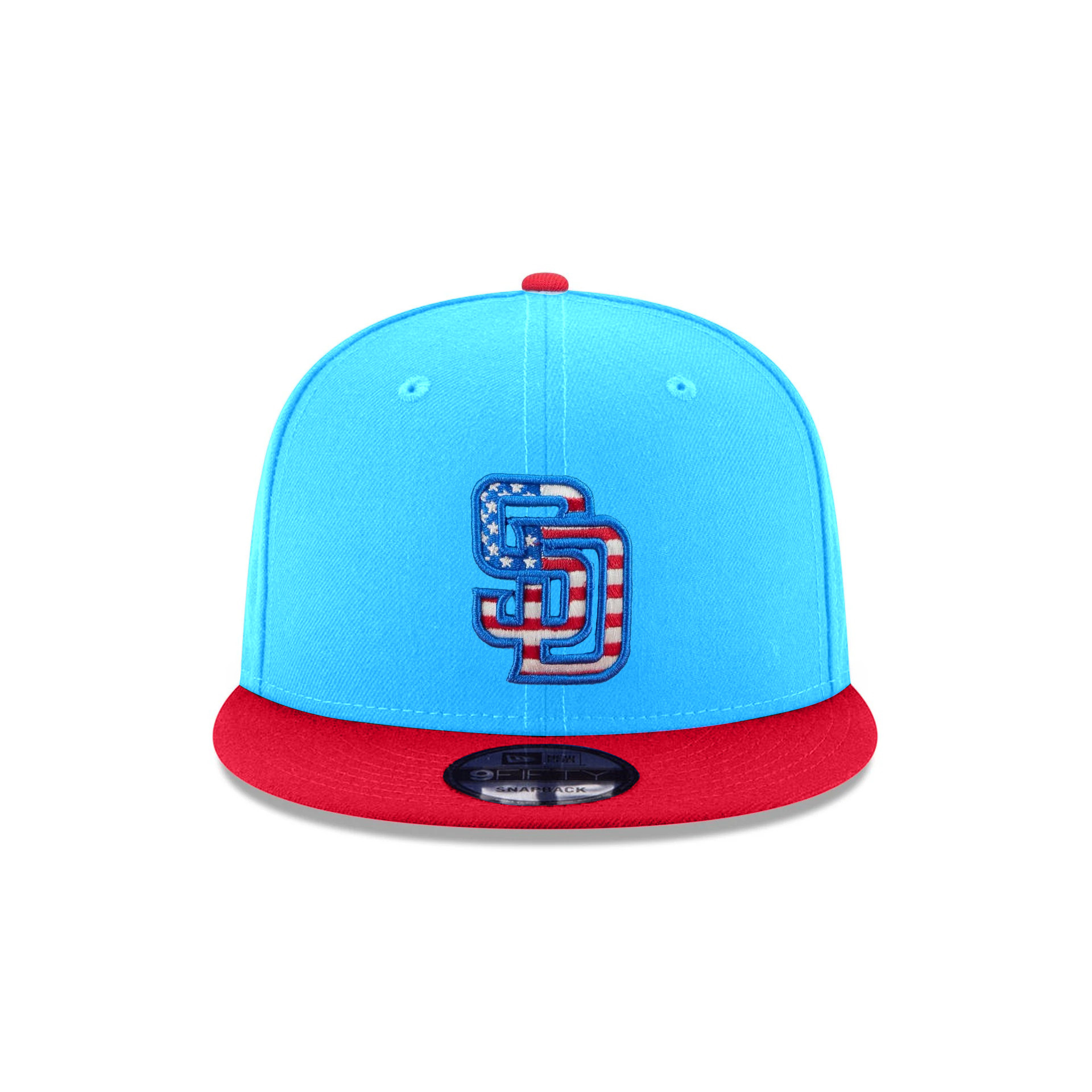 San Diego Padres 4th Of July Hat 2025 MLB Independence Day Merch Snapback Gifts For Baseball Fans-1