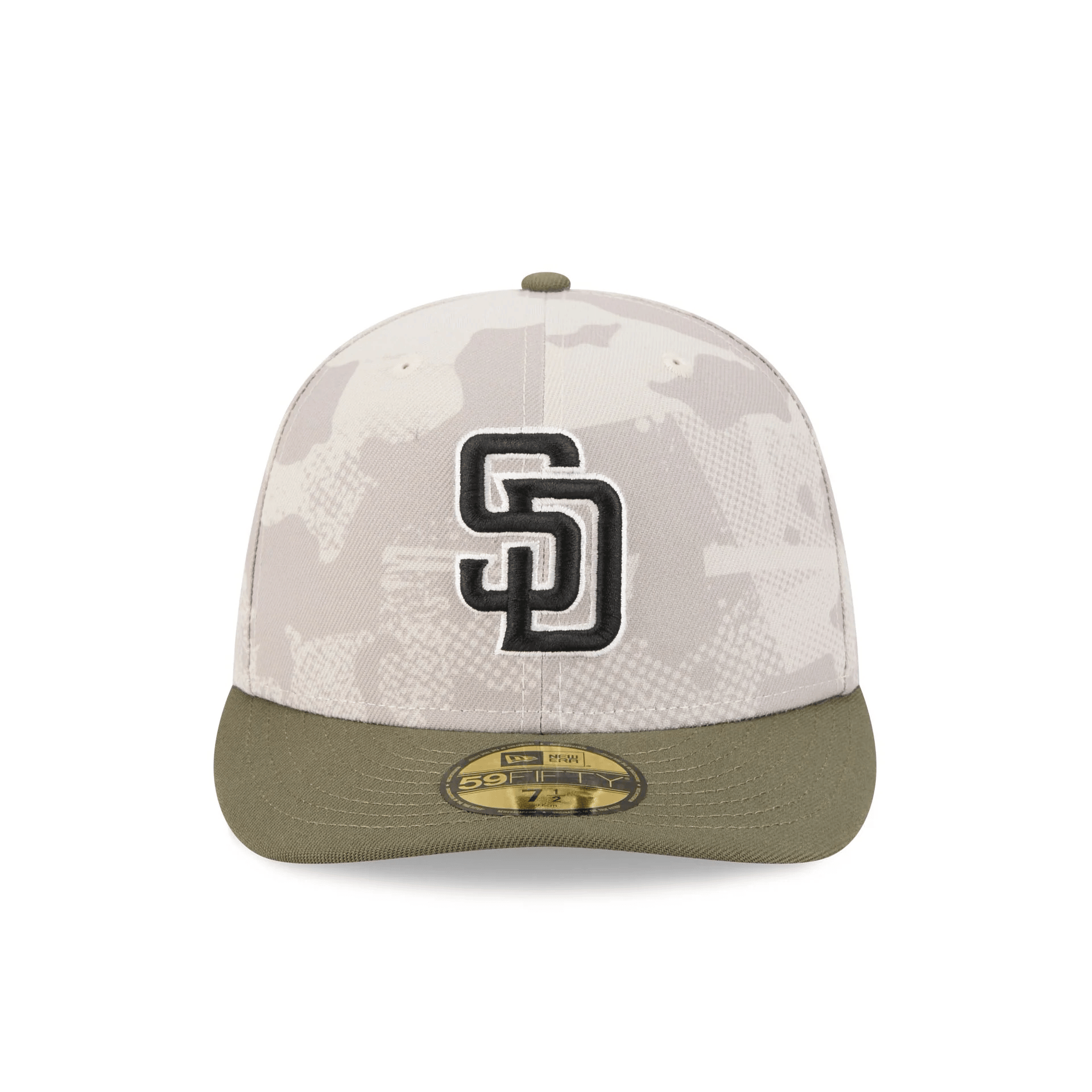 San Diego Padres Camo Hat MLB Armed Forces Day 2025 Hat Merch Dad Fathers Day Gifts-1