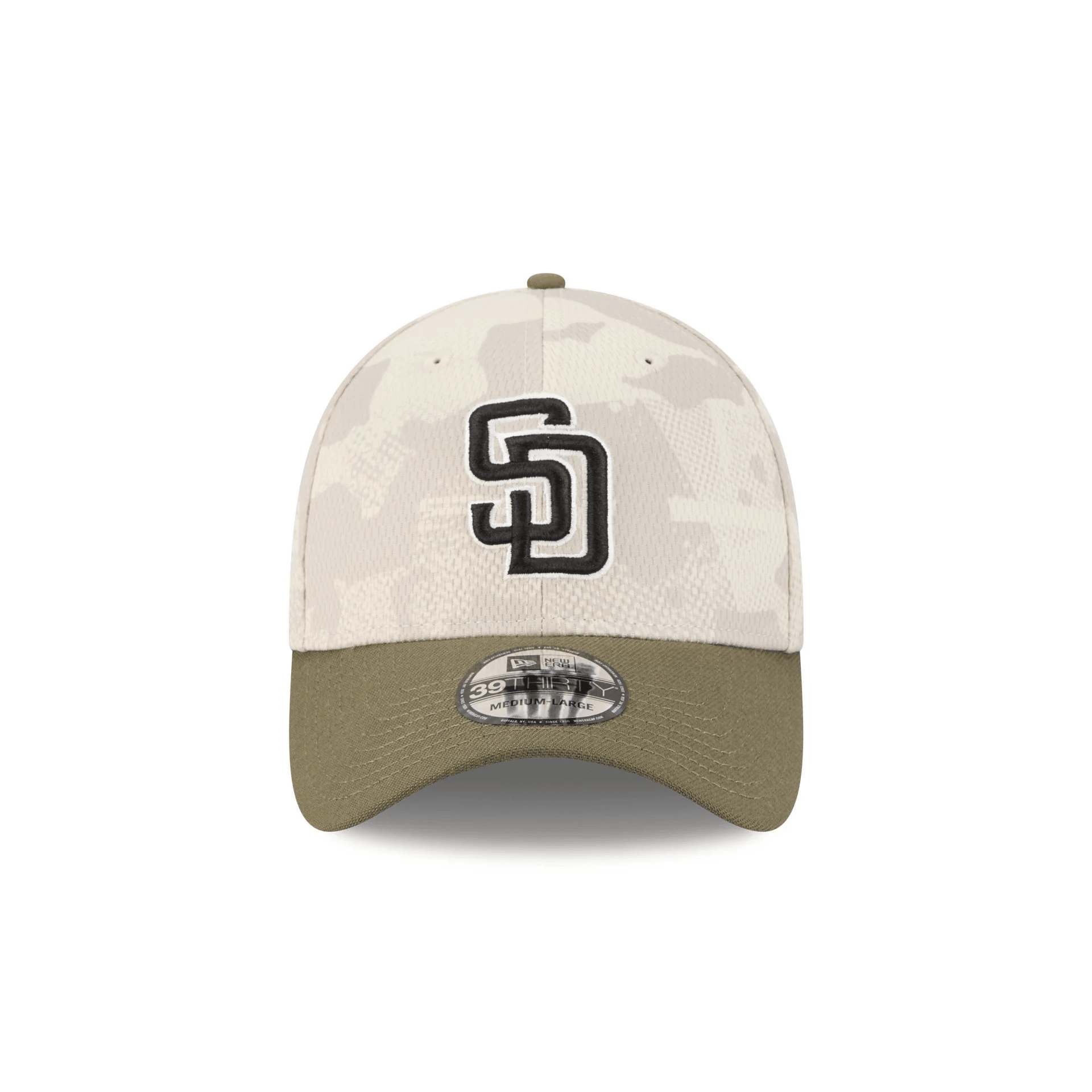 San Diego Padres Camo Hat MLB Armed Forces Day 2025 Hat Merch Stepdad Gifts For Father's Day-1