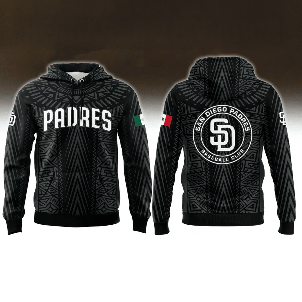 San Diego Padres Mexican Heritage Celebration 2025 Hoodie San Diego Padres Merch Fans Gifts-1
