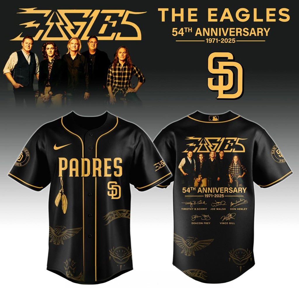 San Diego Padres X Eagles Band Music Jersey 2025-1