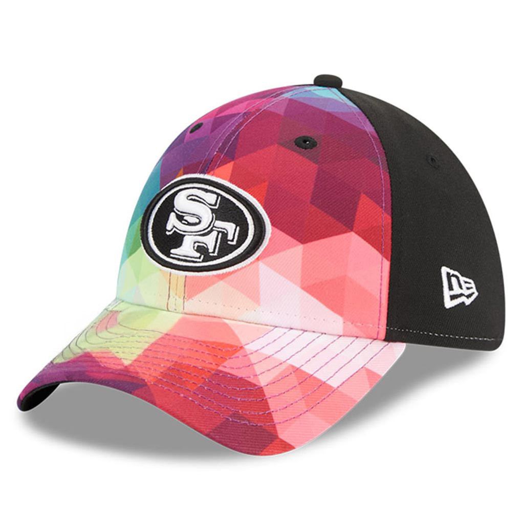 San Francisco 49ers Crucial Catch NFL Embroidered Hat 2025 Rainbow 49ers Merch Gift For Him-1