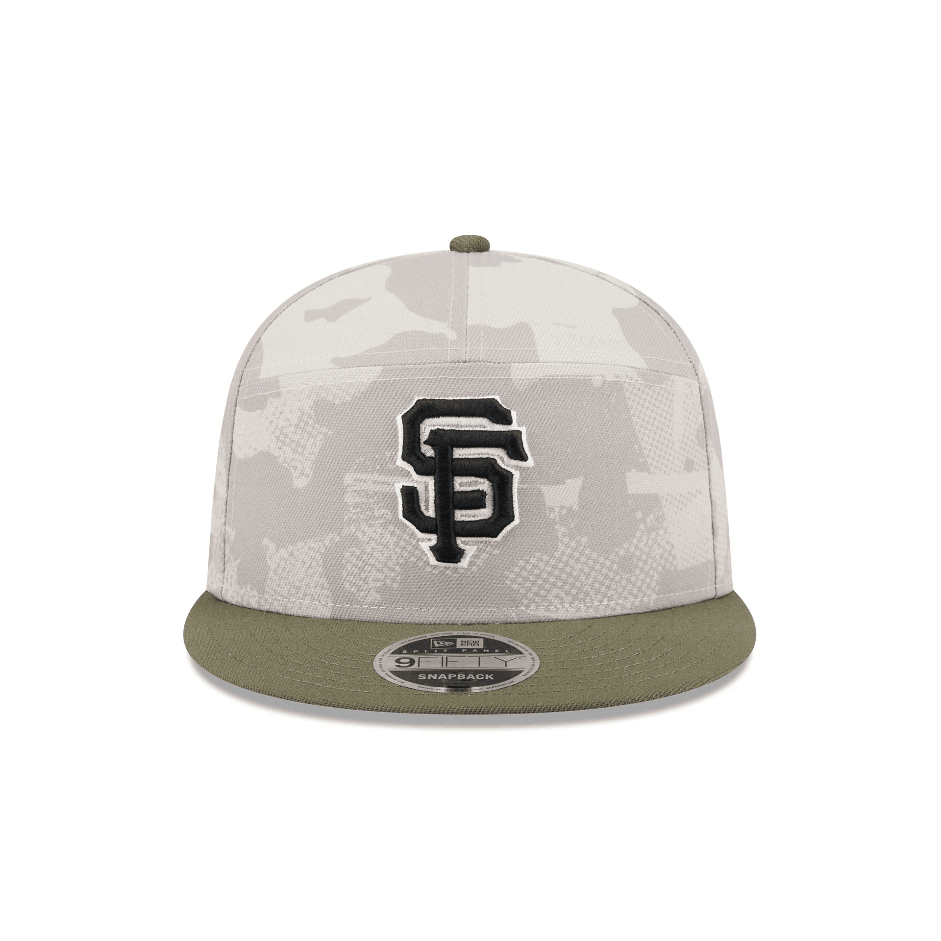 San Francisco Giants Camo Hat Snapback MLB Armed Forces Day 2025 Hat Merch Dad Father's Day Gifts-1