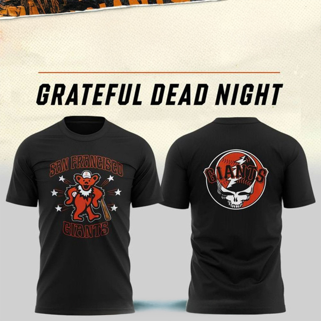 San Francisco Giants Grateful Dead Night 2025 Shirt Giants Merch Best Gifts For Baseball Fans-1 San Francisco Giants Grateful Dead Night 2025 Shirt Giants Merch Best Gifts For Baseball Fans-1