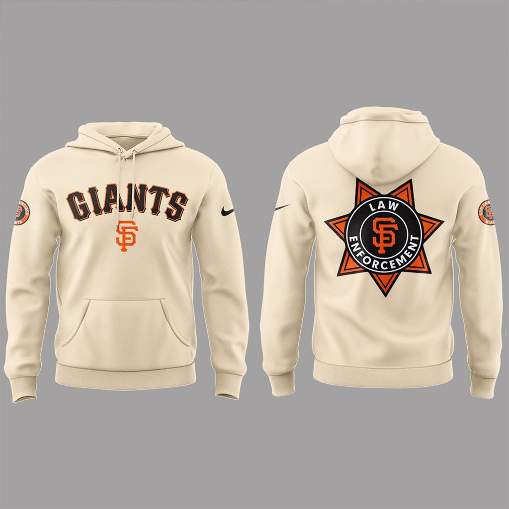 San Francisco Giants Law Enforcement Appreciation Night 2025 Hoodie Giants Merch Dad Gifts-1