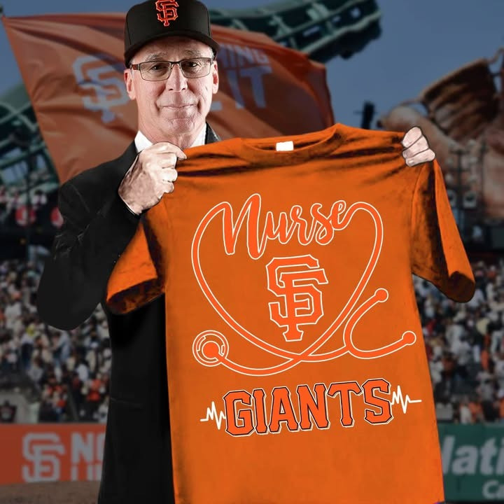 San Francisco Giants Nurse T-Shirt San Francisco Giants Merch Gifts For Baseball Fans-1