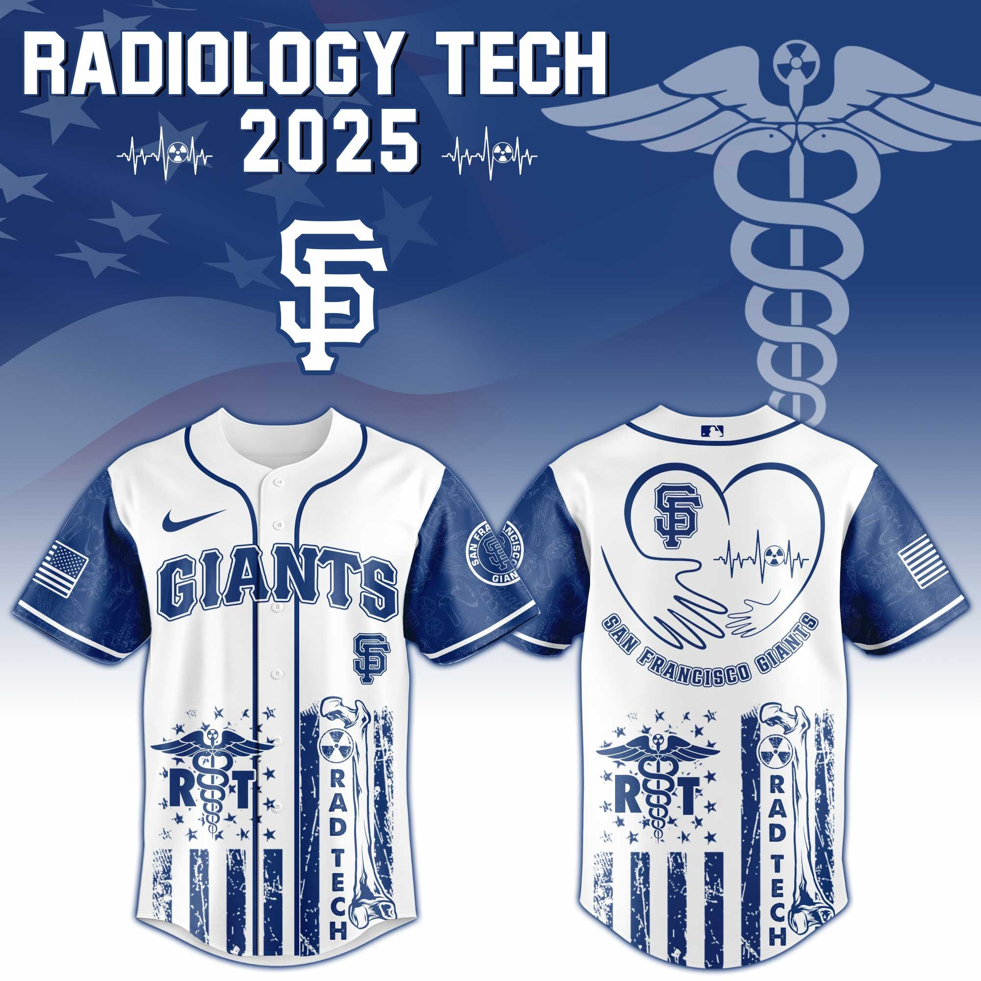 San Francisco Giants x Radiology Tech Night Exclusive Design Jersey San Francisco Giants Merch-1
