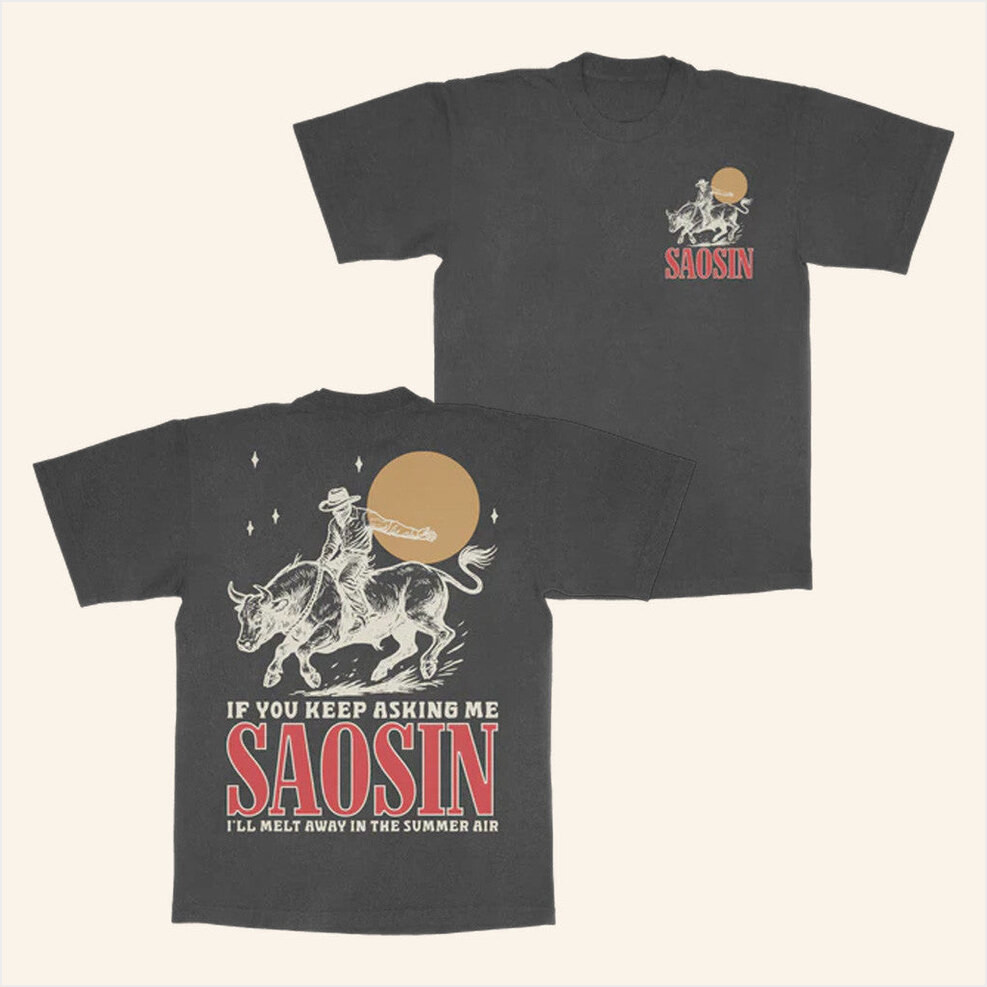 Saosin Merch Rodeo T-Shirt Present For Husband Birthday Gifts For Fans Christmas Presents Ideas-1