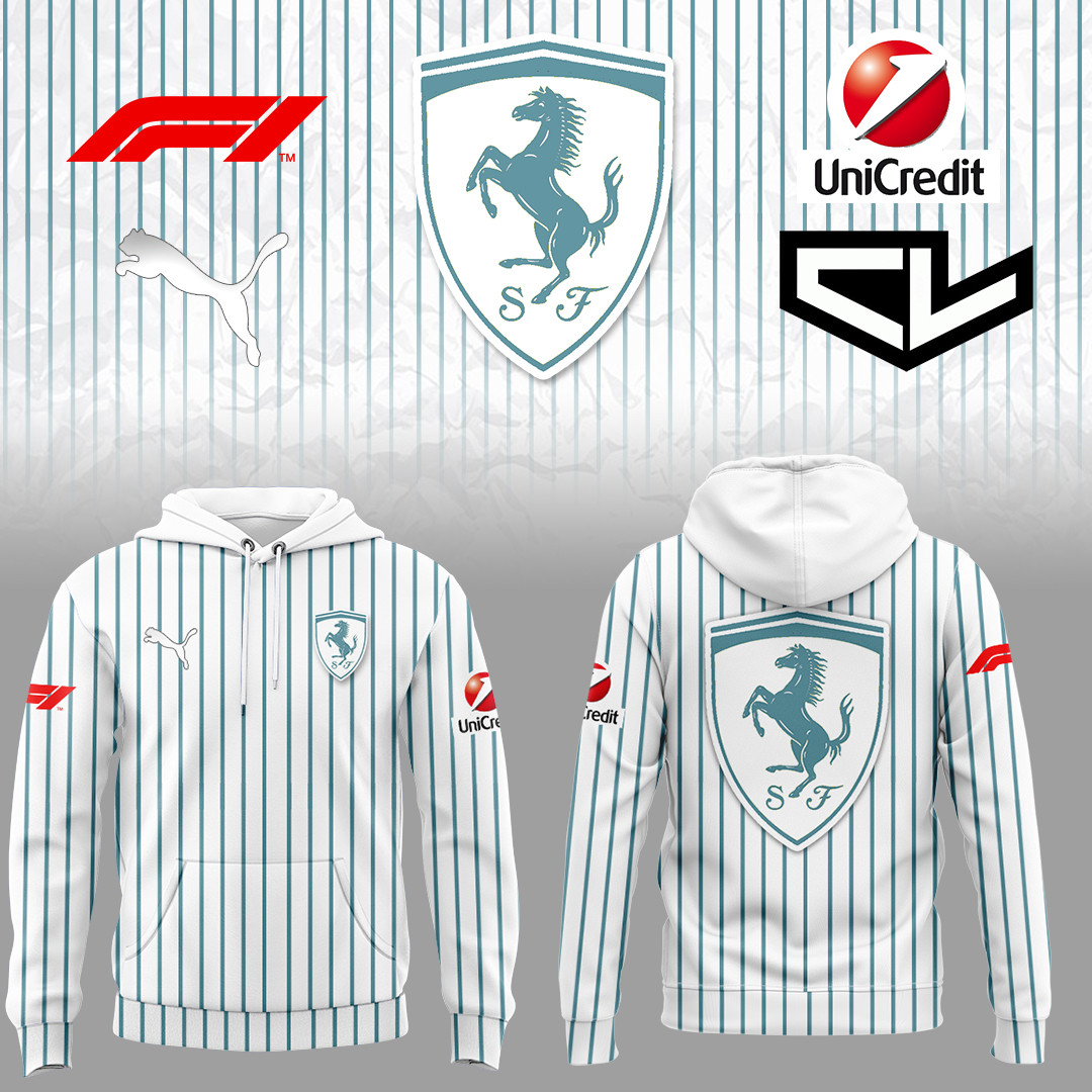 Scuderia Ferrari Merch Hoodie Monaco Best F1 Merchandise Gift For F1 Enthusiasts-1