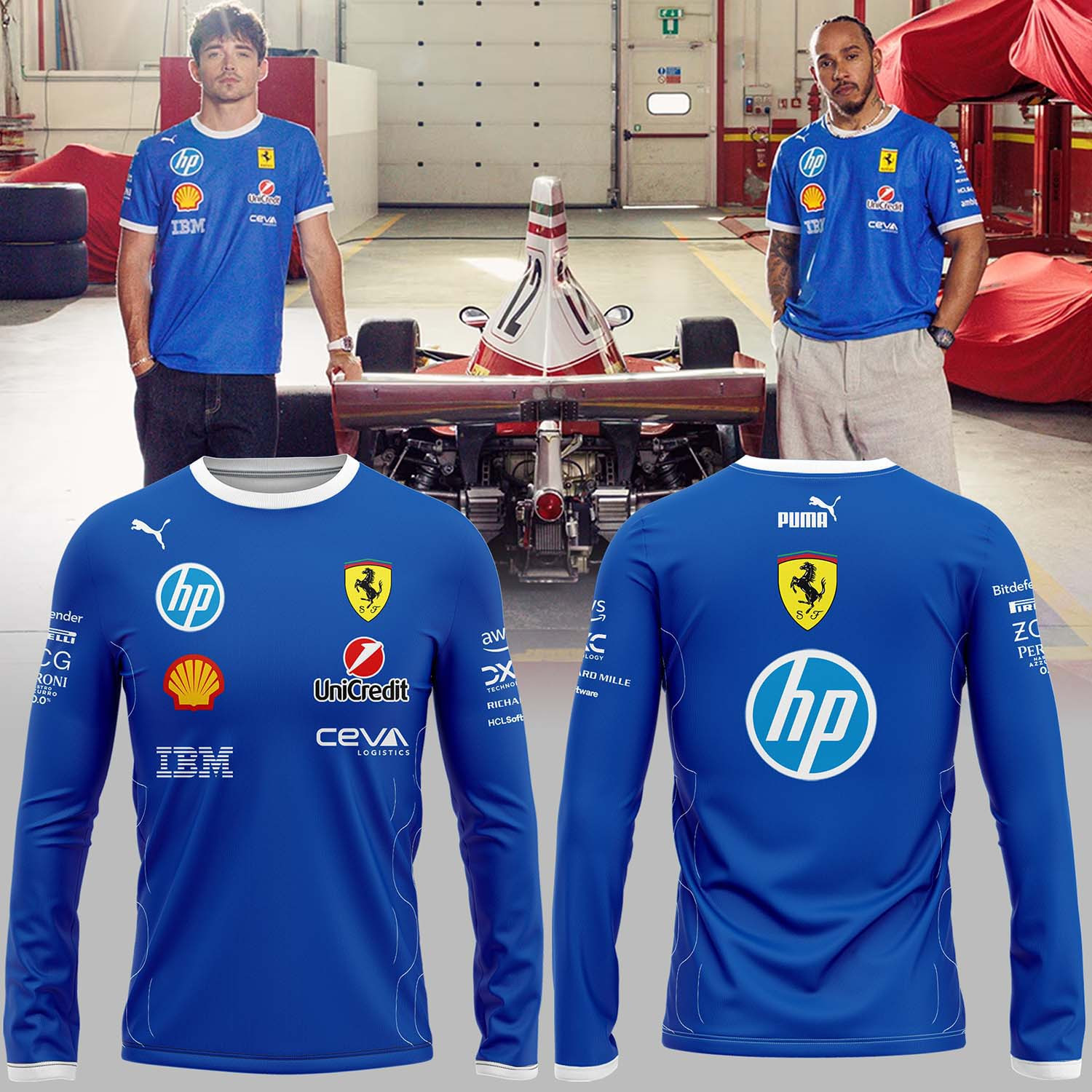 Scuderia Ferrari Merch Long Sleeve Shirt Hp 2025 Monza Edition Best F1 Merchandise Gift-1 Scuderia Ferrari Merch Long Sleeve Shirt Hp 2025 Monza Edition Best F1 Merchandise Gift-1
