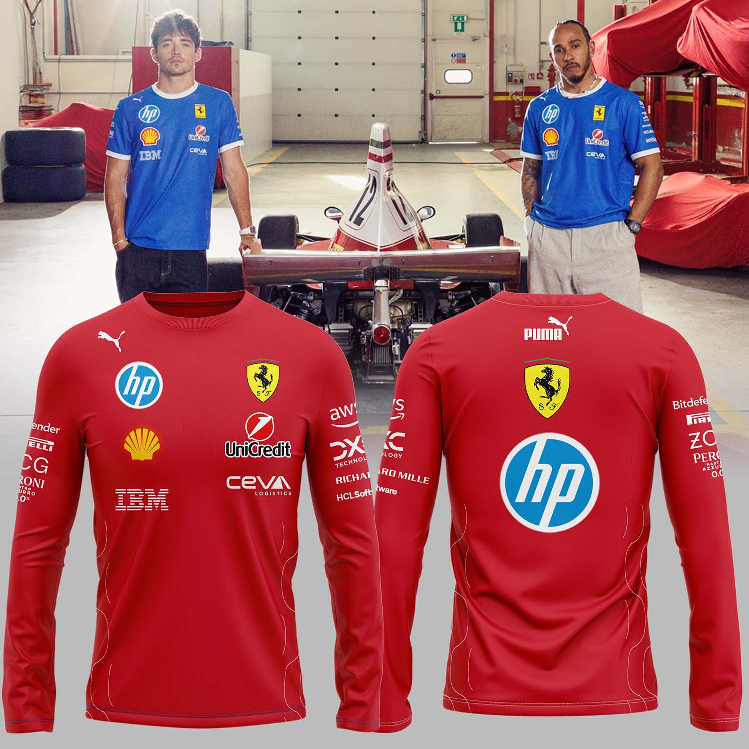 Scuderia Ferrari Merch Long Sleeve Shirt Hp 2025 Monza Edition Cool Gift For F1 Fans-1 Scuderia Ferrari Merch Long Sleeve Shirt Hp 2025 Monza Edition Cool Gift For F1 Fans-1