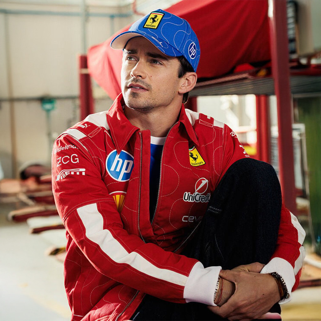 Scuderia Ferrari Monza 2025 Merch Puma For Scuderia Ferrari HP 2025 Monza Replica Cap Embroidered-1