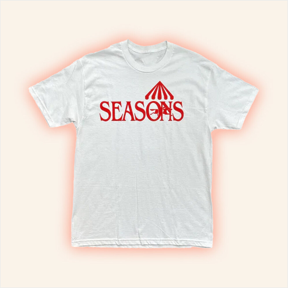 Seasons Skate Merch Seasons Racetrack Nylon T-Shirt Birthday Gifts For Him Gifts For Fans-1